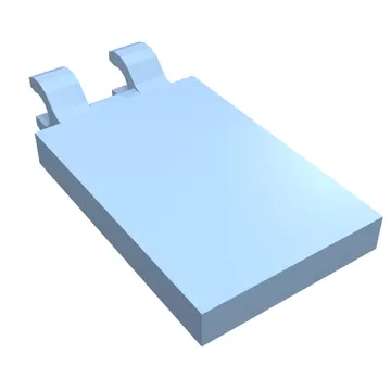 Tile Special 2 x 3 with 2 Clips [Thick Open O Clips]
