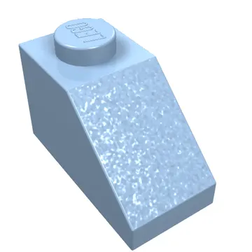 Brick Sloped 45° 2 x 1 with Bottom Pin
