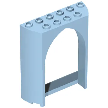 Panel 2 x 6 x 6 with Gothic Arch