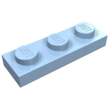Plate 1 x 3