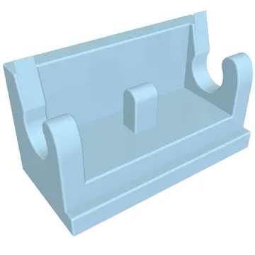 Hinge Brick 1 x 2 Base