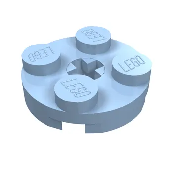Plate Round 2 x 2 with Axle Hole Type 1 (+ Opening)