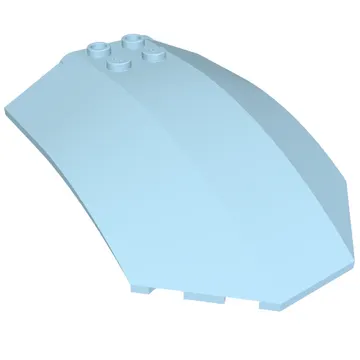 Windscreen 8 x 6 x 2 Curved