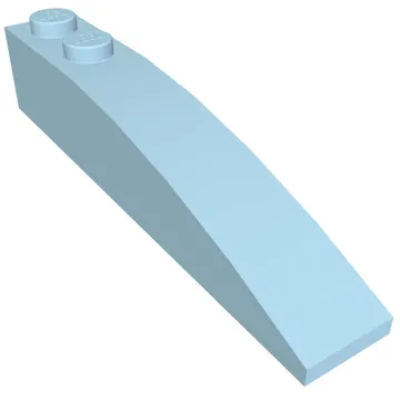 Brick Curved 6 x 1