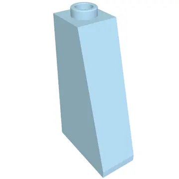 Brick Sloped 75° 2 x 1 x 3 with Hollow Stud