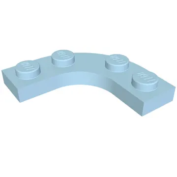 Plate Round Corner 3 x 3 with 2 x 2 Round Cutout