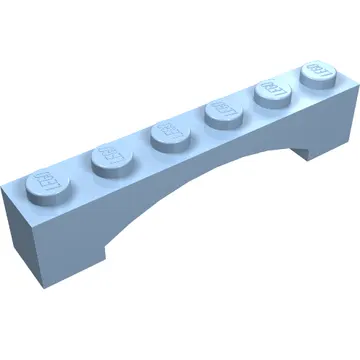 Brick Arch 1 x 6 Raised Arch