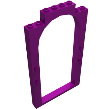 Door Frame Arched 1 x 8 x 12