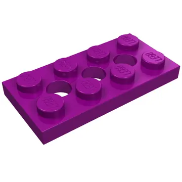 Technic Plate 2 x 4 [3 Holes]
