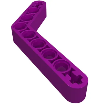Technic Beam 1 x 9 Bent (6 - 4) Thick