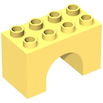 Duplo Brick 2 x 4 x 2 Arch