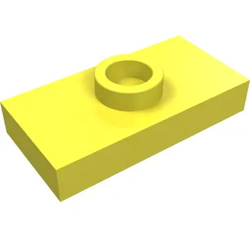Plate Special 1 x 2 with 1 Stud with Groove and Inside Stud Holder (Jumper)