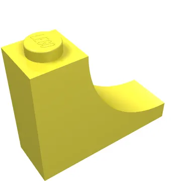 Brick Curved 1 x 3 x 2 Inverted [Inside Bow]