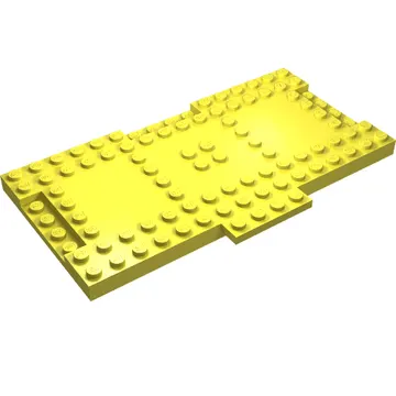 Plate Special 9 x 16 x 2/3 with 1 x 4 Recessed