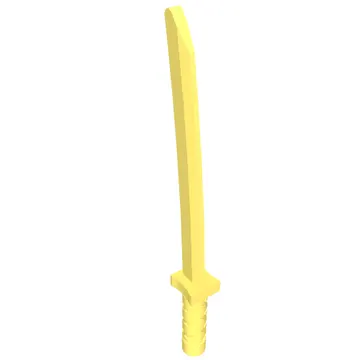Weapon Sword / Katana / Shamshir with Capped Pommel [Square Guard]