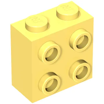 Brick Special 1 x 2 x 1 2/3 with 4 Studs on 1 Side