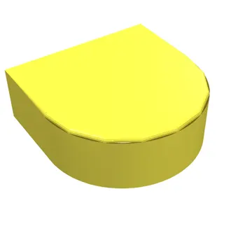 Tile Round 1 x 1 Half Circle