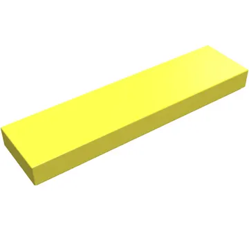 Tile 1 x 4 with Groove
