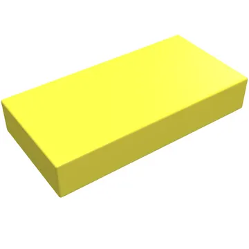 Tile 1 x 2 with Groove