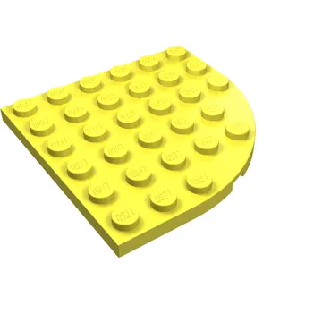 Plate Round Corner 6 x 6
