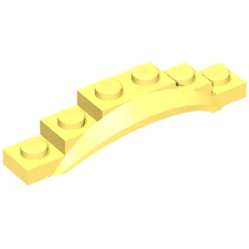 Wheel Arch, Mudguard, 1 1/2 x 6 x 1 [Arch Extended]