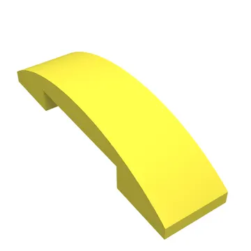 Brick Curved 4 x 1 Double with No Studs