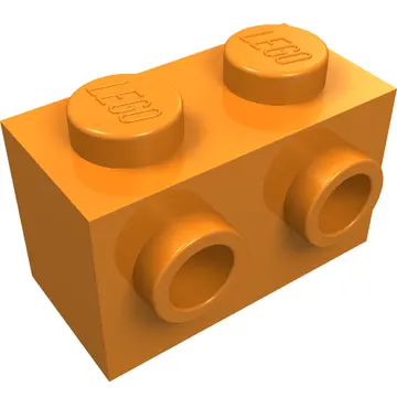 Brick Special 1 x 2 with 2 Studs on 1 Side