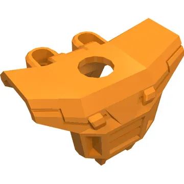 Minifig Neckwear Armour with Square Shoulder Protection (Space) [Plain]
