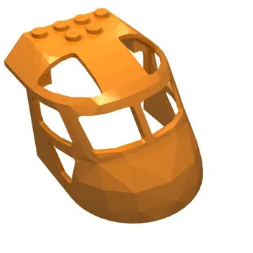 Aircraft Fuselage Curved Forward 6 x 8 Top