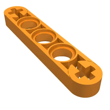 Technic Beam 1 x 5 Thin with Axle Holes on Ends