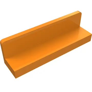 Panel 1 x 4 x 1 with Rounded Corners [Thin Wall]