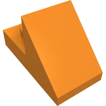 Brick Sloped 45° 2 x 1 with 2/3 Cutout [New Version]
