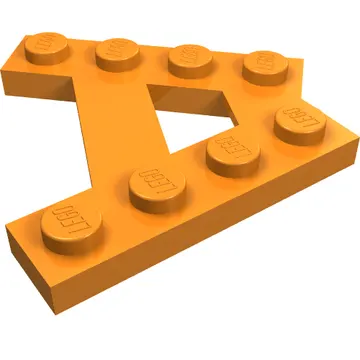 Wedge Plate 4 Stud 45° Angle Plate
