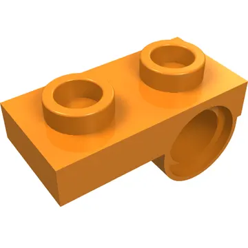Plate Special 1 x 2 with Pin Hole Underneath