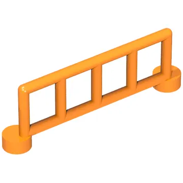 Duplo Fence / Rail 1 x 6 with 5 Rails