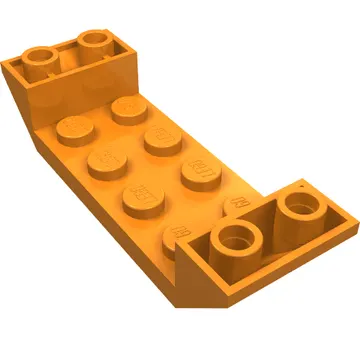 Brick Sloped Inverted 45° 6 x 2 Double with 2 x 4 Recessed