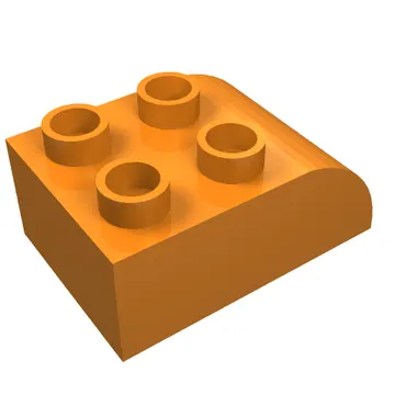 Duplo Brick 2 x 3 with Curved Top