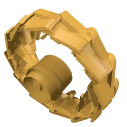 Wheel Hard Plastic Large (54mm D. x 30mm)