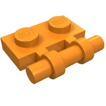 Plate Special 1 x 2 Side Handle [Free Ends]
