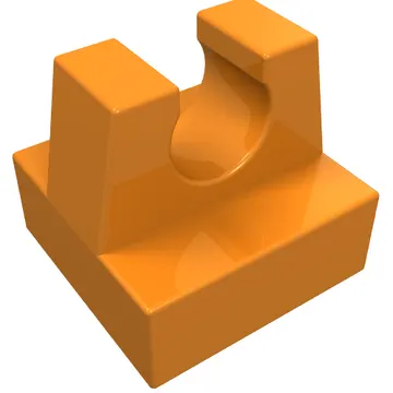 Tile Special 1 x 1 with Clip and Straight Tips