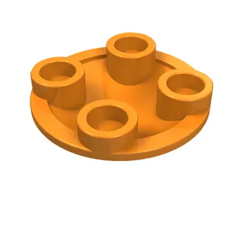 Plate Round 2 x 2 with Rounded Bottom [Boat Stud]