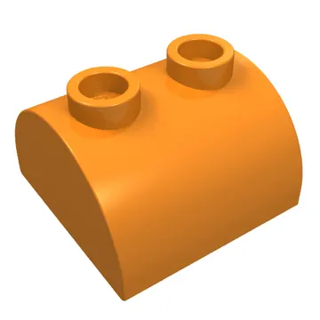 Brick Curved 2 x 2, Two Top Studs