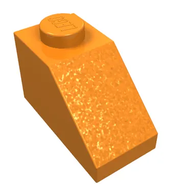 Brick Sloped 45° 2 x 1 with Bottom Pin