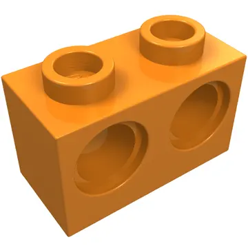 Technic Brick 1 x 2 [2 Pin Holes]