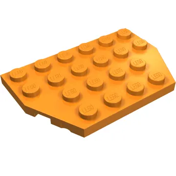 Wedge Plate 4 x 6 Cut Corners