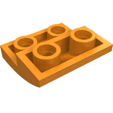 Brick Curved Inverted 2 x 2 x 2/3