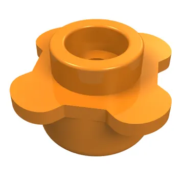 Plant, Flower, Plate Round 1 x 1 with 4 Petals