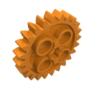 Technic Gear 24 Tooth [New Style with Single Axle Hole]