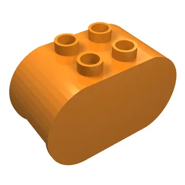 Duplo Brick 2 x 4 x 2 Rounded Ends