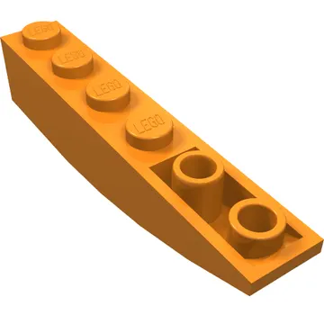 Brick Curved Inverted 6 x 1